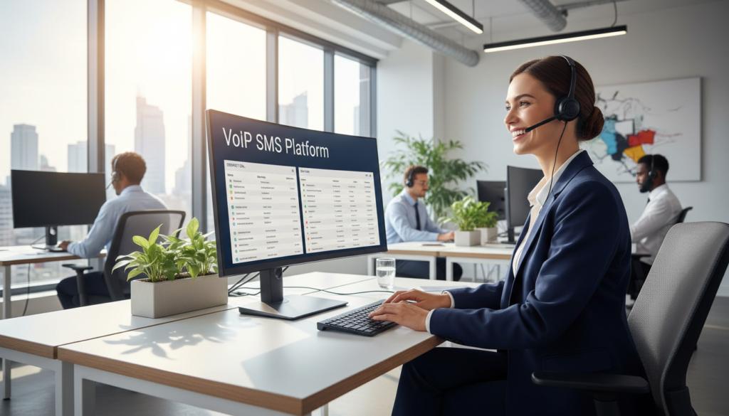 VoIP SMS platform